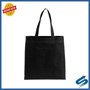 Reusable Canvas Tote Bags Bulk Pack Eco-Friendly Cotton Grocery Shopping